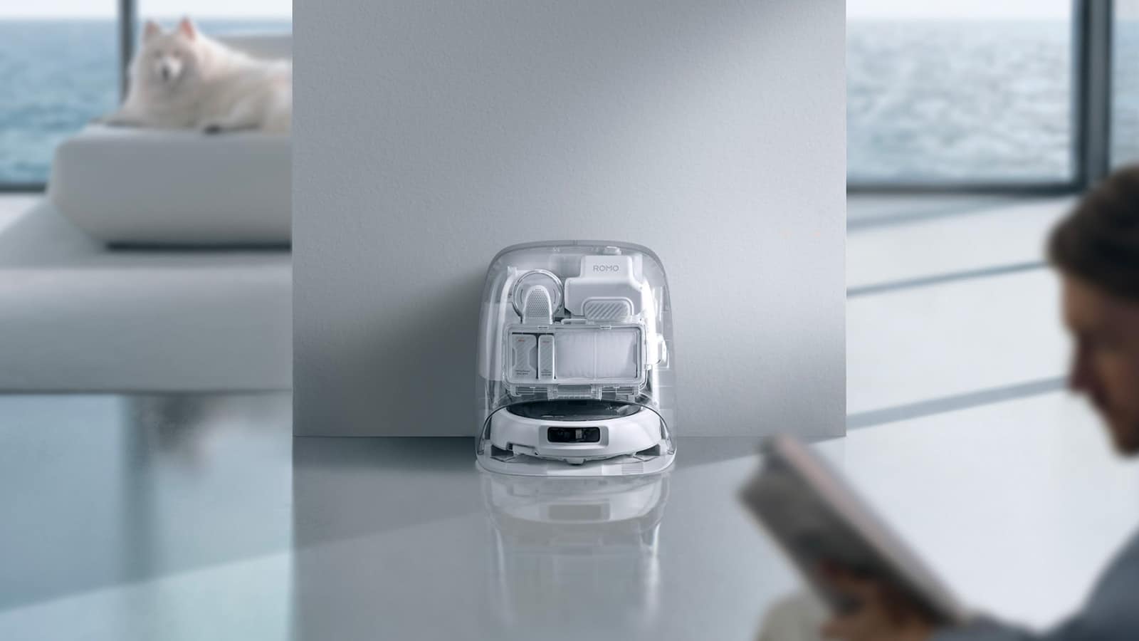 Aspirateur robot DJI Romo P2