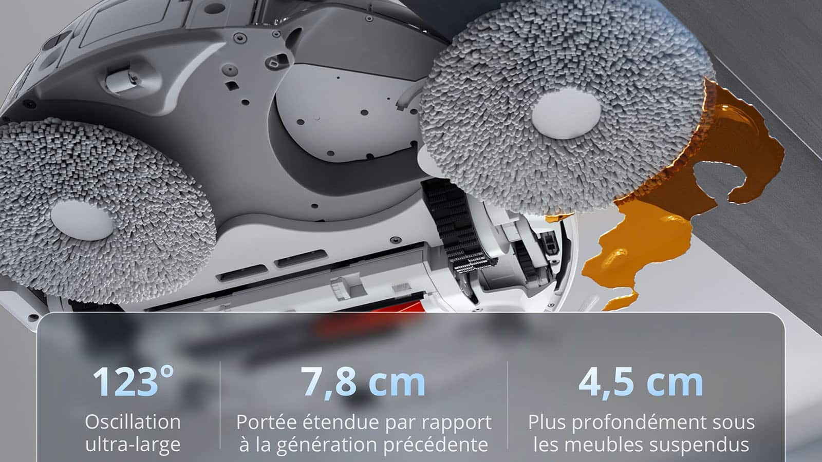Aspirateur robot DJI Romo P2