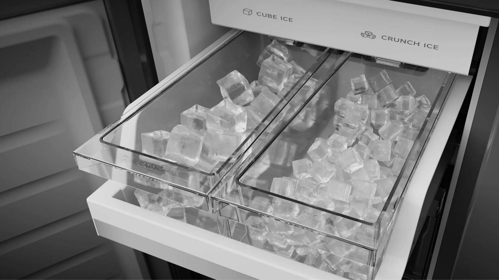 Bacs à glaçons Cube Ice et Crunch Ice du Dreame FizzFresh