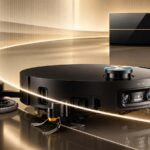 Dreame X60 Pro Master avec sa station compacte