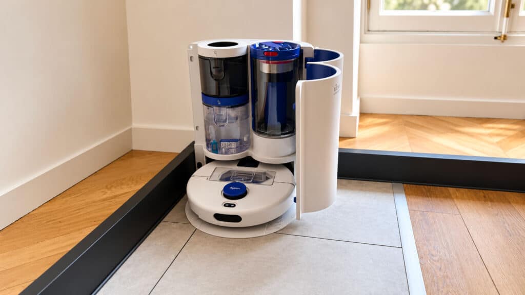 L'aspirateur robot Dyson R2 Nurovi Wash+Dry © Labo Maison