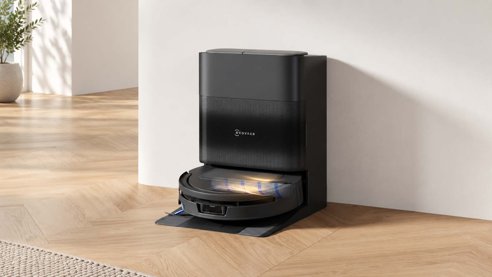 Ecovacs Deebot T90 Max Pro Omni avec sa station