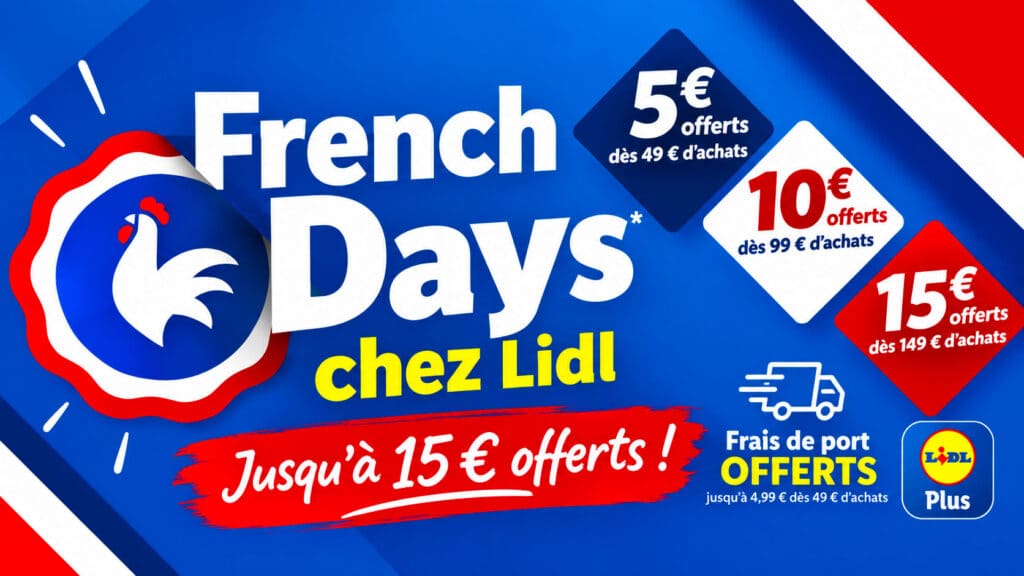 Lidl Lance ses French Days