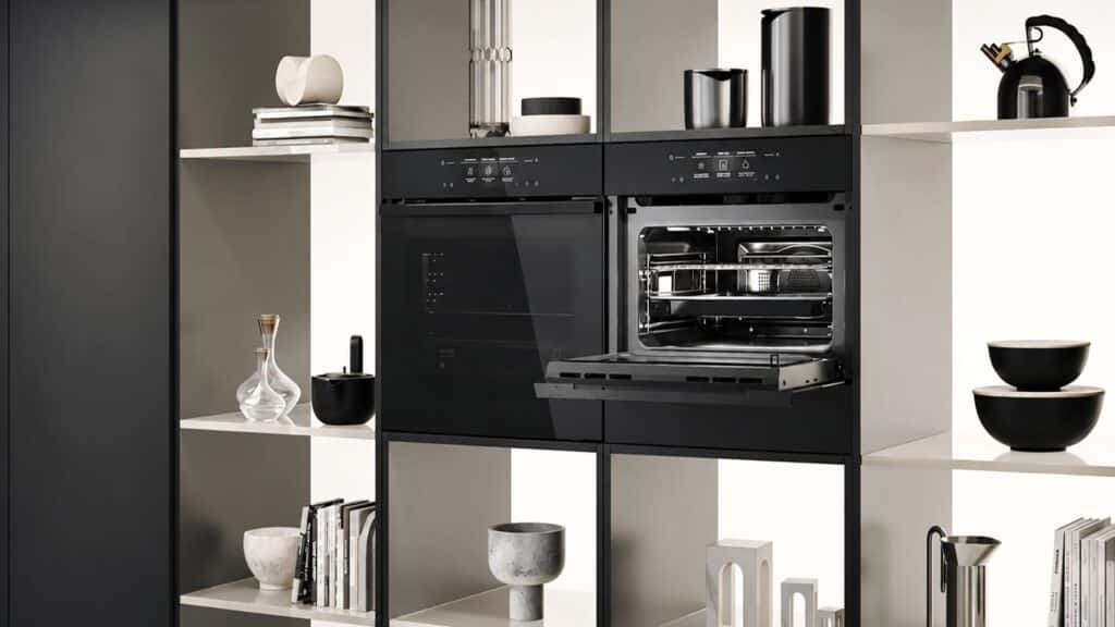 Fours Haier ID Ultimate Series 6 intégrés dans une cuisine moderne