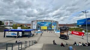 La porte sud du Messe Berlin où se déroule l'IFA © Labo Maison