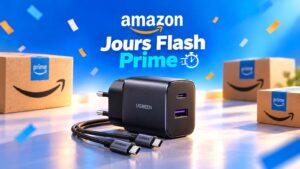 Chargeur USB pendant les Jours Flash Prime Amazon