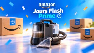 Aspirateur injecteur extracteur pendant les Jours Flash Prime Amazon