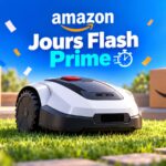 Robot tondeuse pendant les Jours Flash Prime Amazon