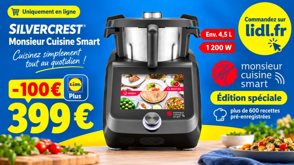 Robot Cuiseur Lidl Monsieur Cuisine Smart promo