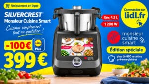 Robot Cuiseur Lidl Monsieur Cuisine Smart promo
