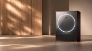 Concept de lave-linge Miele Cary à commande unique