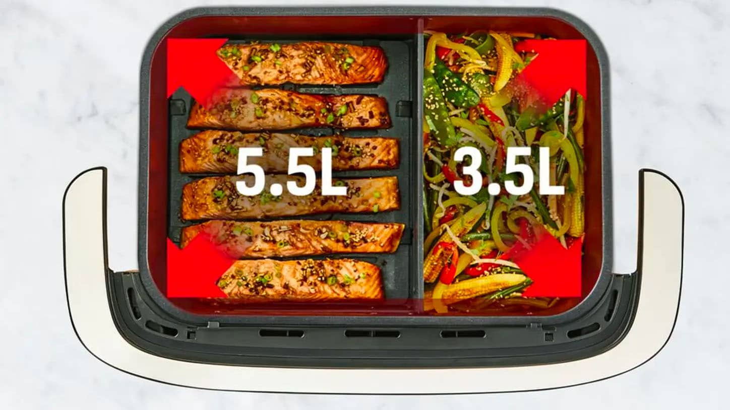 Airfryer Moulinex Ever Fry Dual Flex
