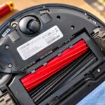 Roborock S8 Pro Ultra retourné pour remplacer sa batterie
