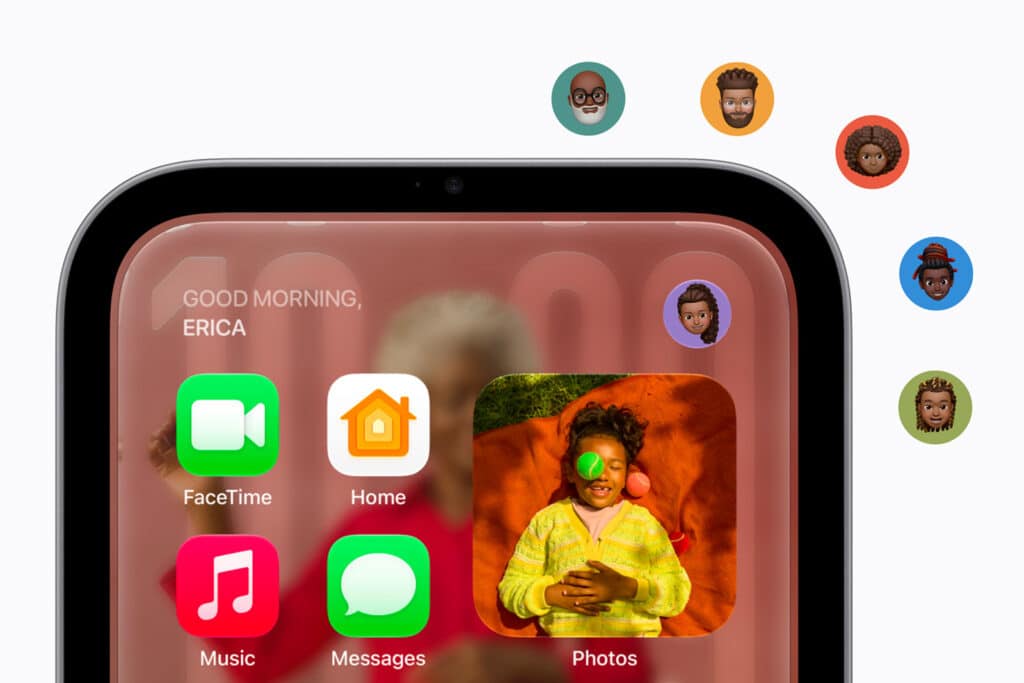 Apple HomeView Reconnaissance des utilisateurs © Apple