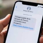 SMS frauduleux annonçant un fichage à la Banque de France