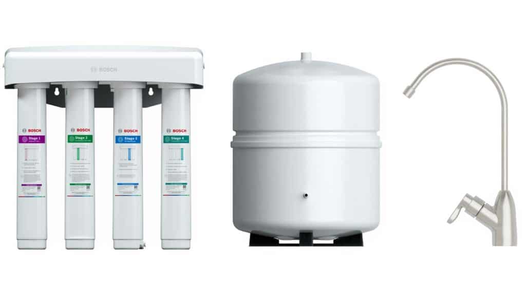 Bosch WF4000, filtre à eau sous évier