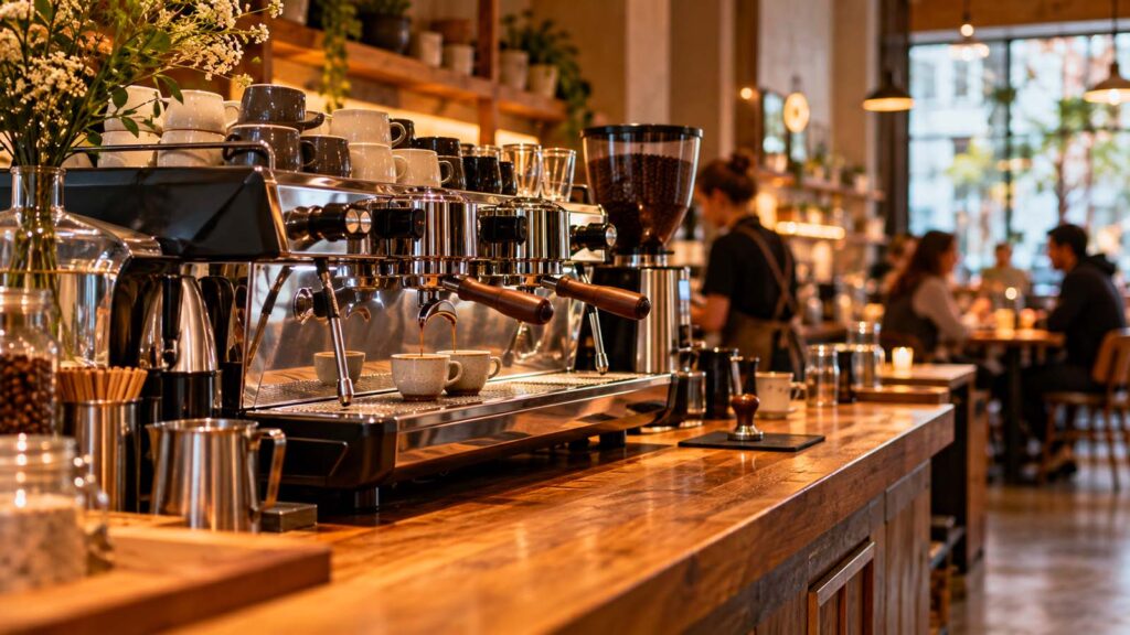 Coffee Shop Illustration
