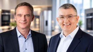 Loïc Moutault et Rudolf Klötscher, nouveaux dirigeants de SEB et BSH