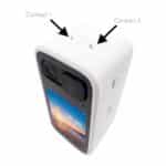 Caméra Konyks Camini Visio avec écran et deux touches d'appel
