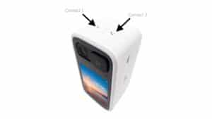 Caméra Konyks Camini Visio avec écran et touches d'appel
