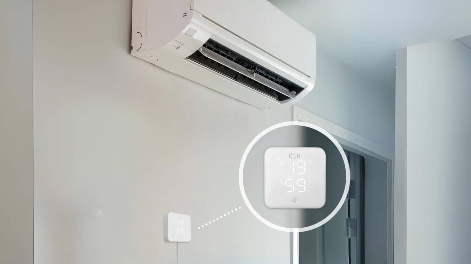 Le Climpac se fixe au mur ou se pose sur son support