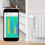 Radiateur électrique piloté depuis un smartphone grâce à un module fil pilote