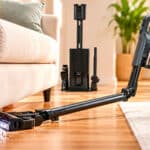 Lidl Silvercrest Aspirateur sans fil cyclonique avec station multifonction Premium