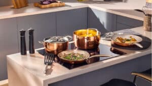 Casseroles, faitout, poêles en revêtement cuivre Lidl Silvercrest