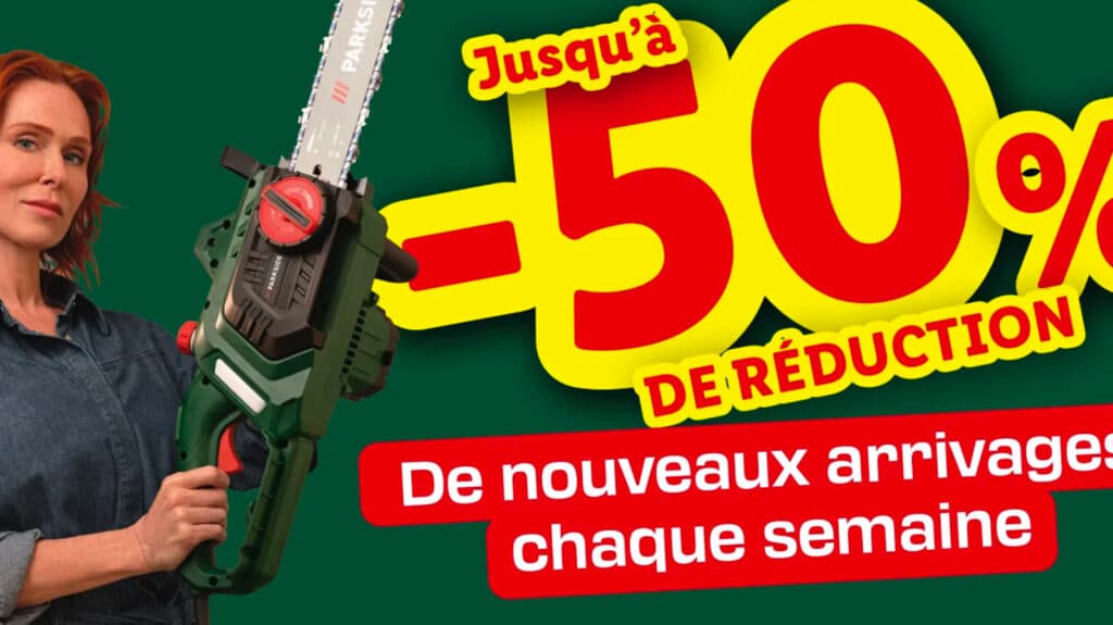 Lidl Parkside boutique éphémère