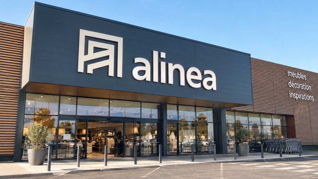 Façade d’un magasin Alinéa