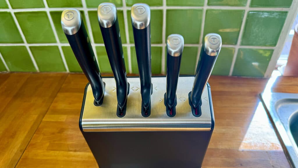 Set de 5 couteaux Tefal EverSharp © Labo Maison