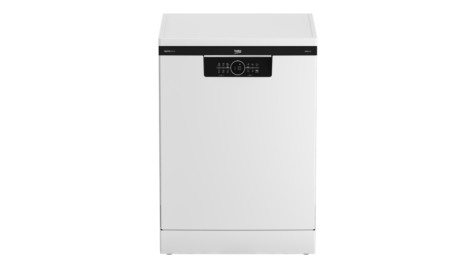 Lave-vaisselle pose libre Beko BDFN26450WP blanc vu de face