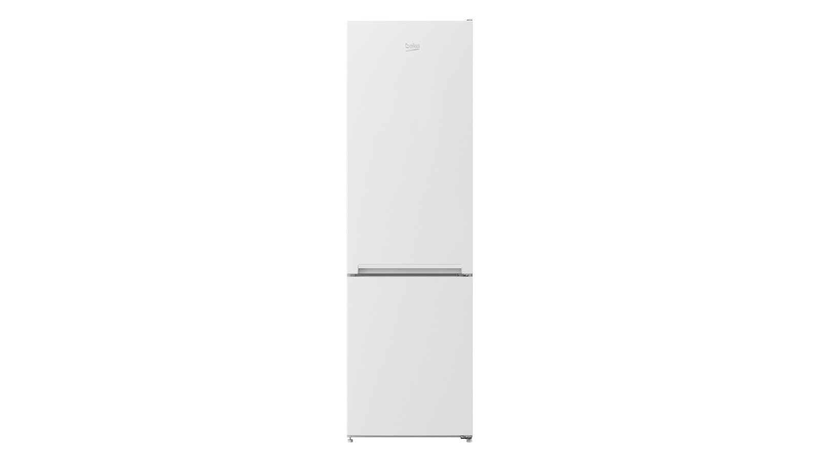 Réfrigérateur combiné Beko RCSA300K40WN blanc vu de face