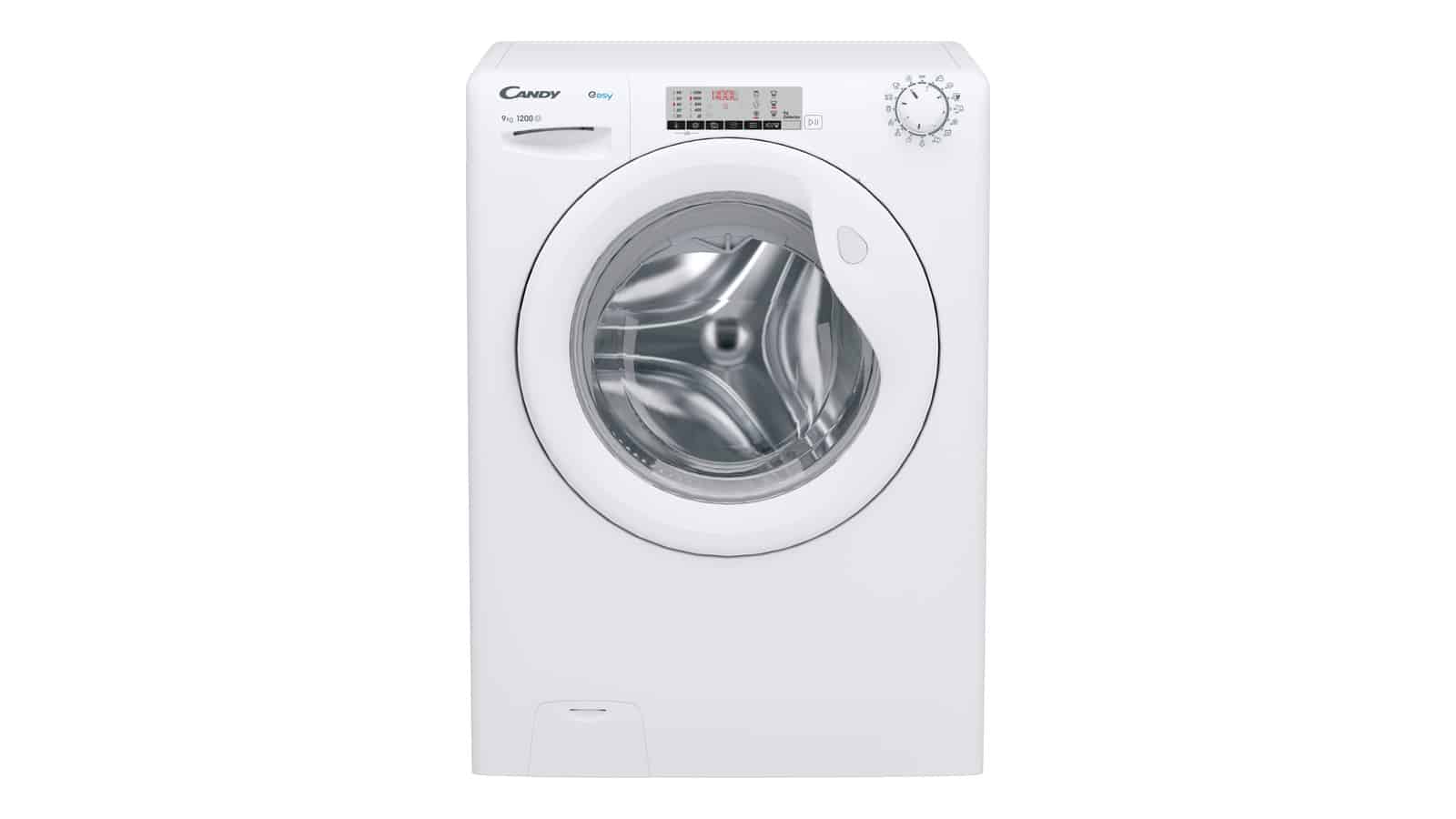 Lave-linge hublot Candy Easy EY294DWM5/1-S blanc vu de face