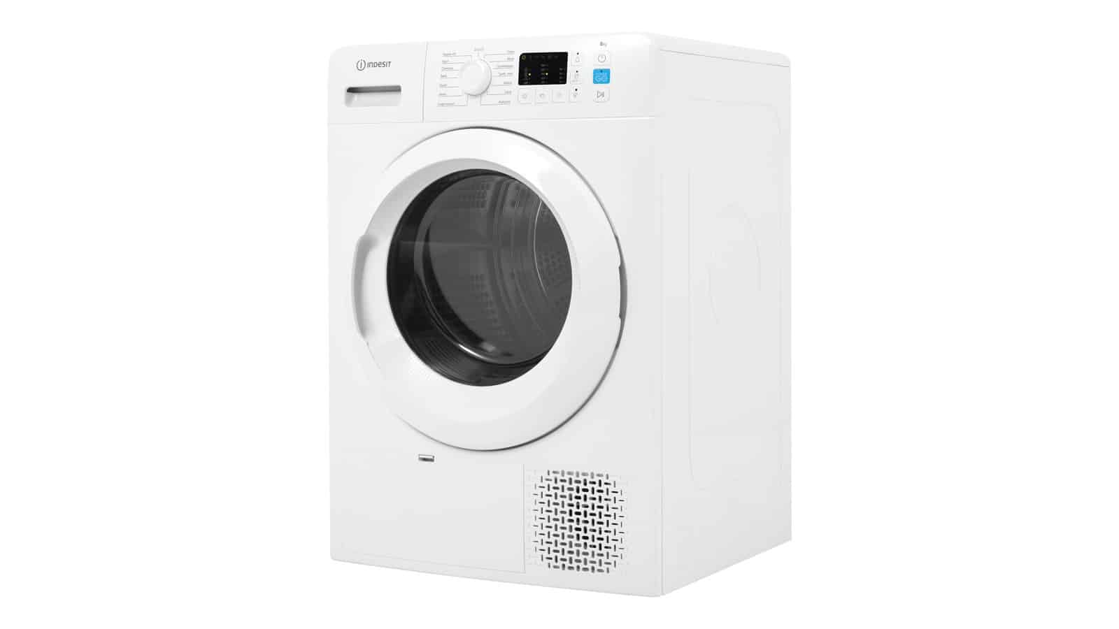 Sèche-linge Indesit YTN M10 81 FR vu de trois quarts