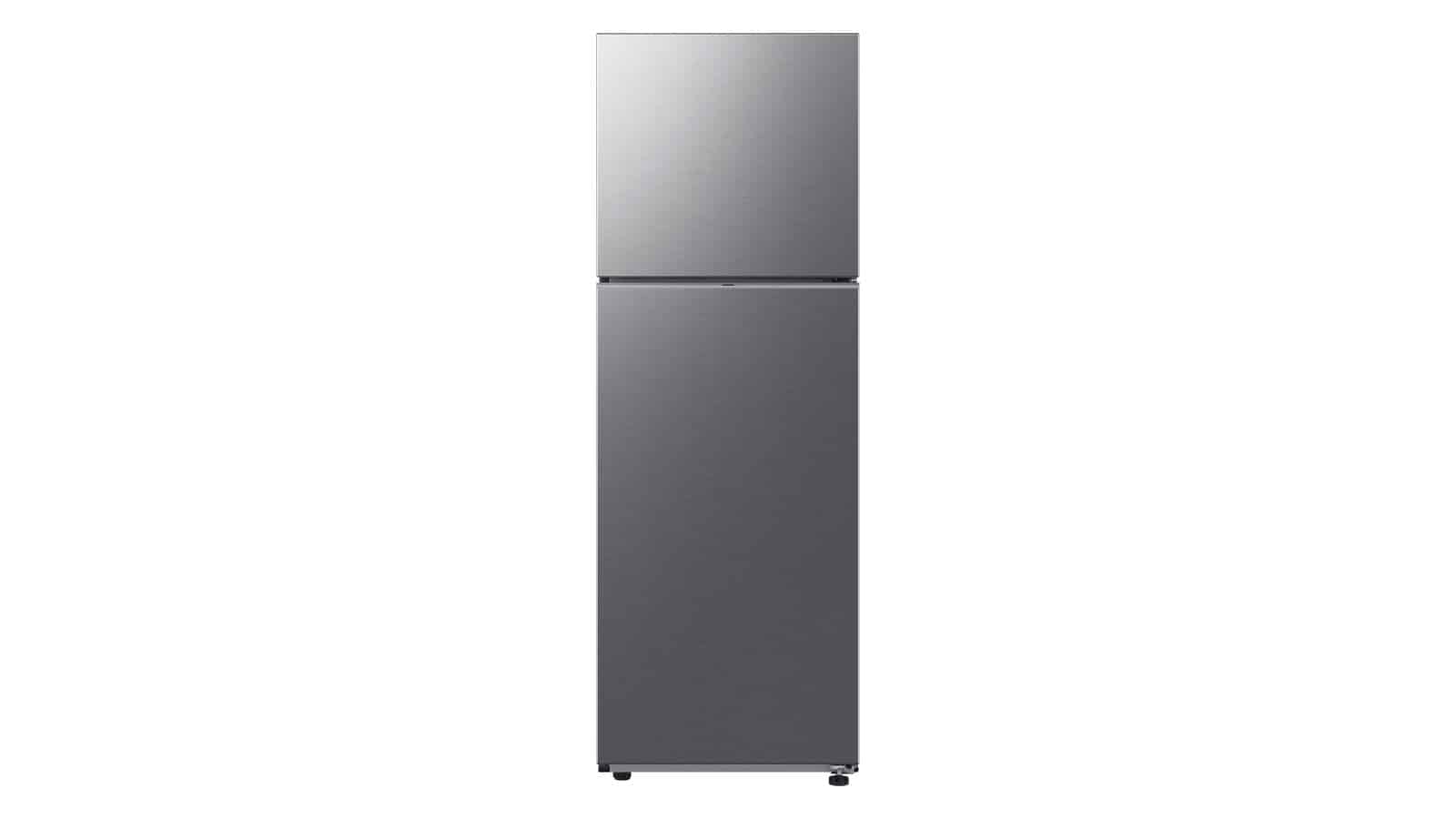 Réfrigérateur double porte Samsung RT31CG5624S9 Platinum Inox vu de face