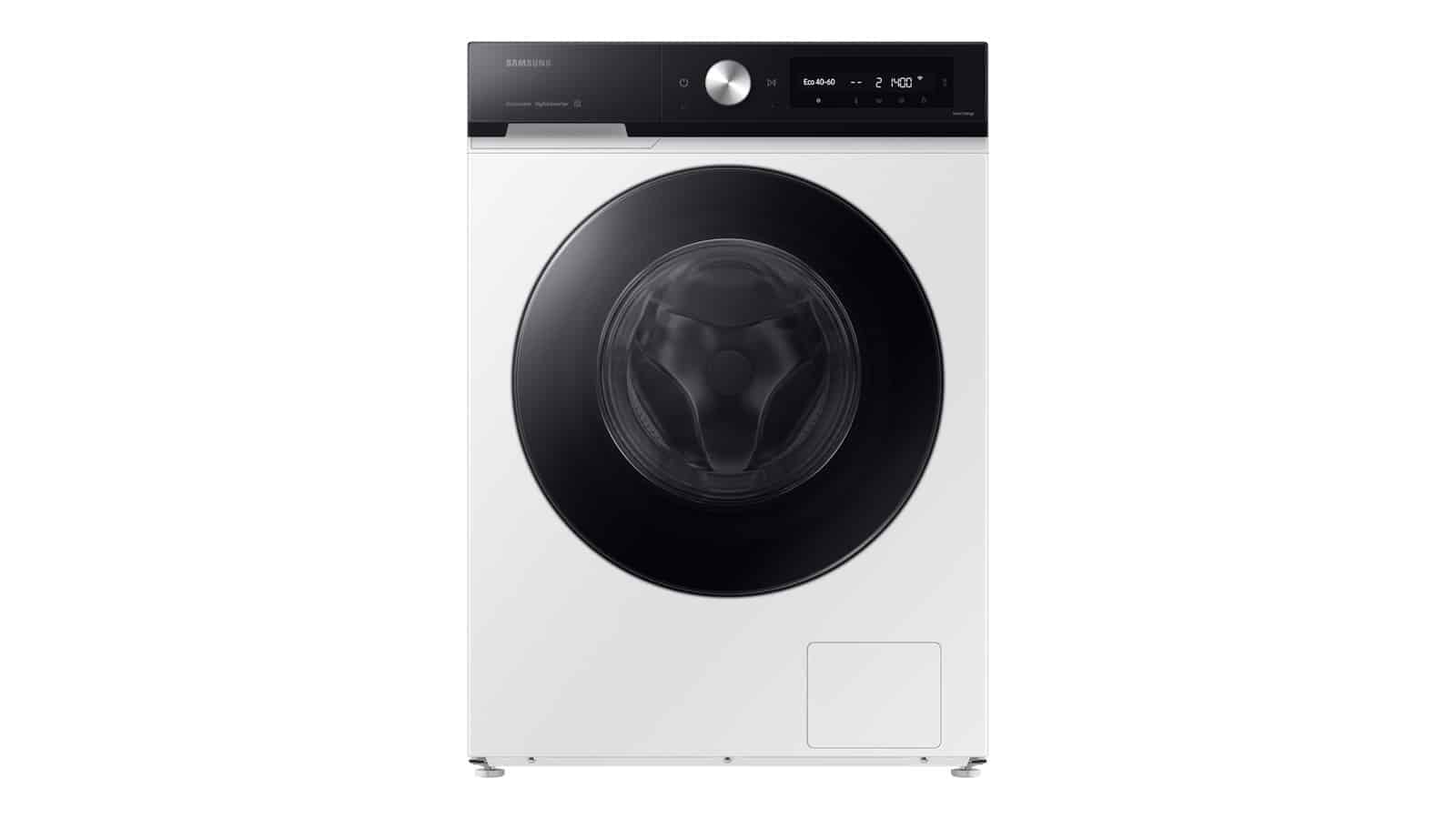 Lave-linge hublot Samsung WW11DB7B94GE blanc vu de face