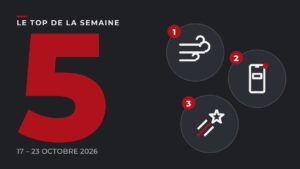 Le top 5 de la semaine du 17 au 23 octobre 2026 sur Labo Maison : tempête Austen, arnaque WhatsApp et Orionides en tête